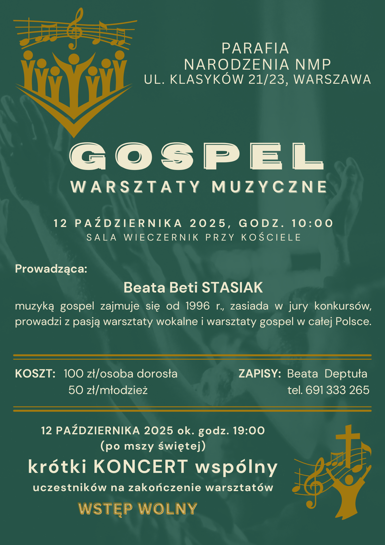 Warsztaty muzyczne GOSPEL